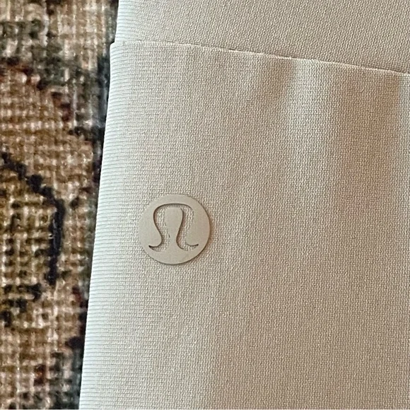 Lululemon Mens Large ABC Joggers Khaki Tan Pants Warpstreme Workout Gym Stretch - Picture 6 of 11